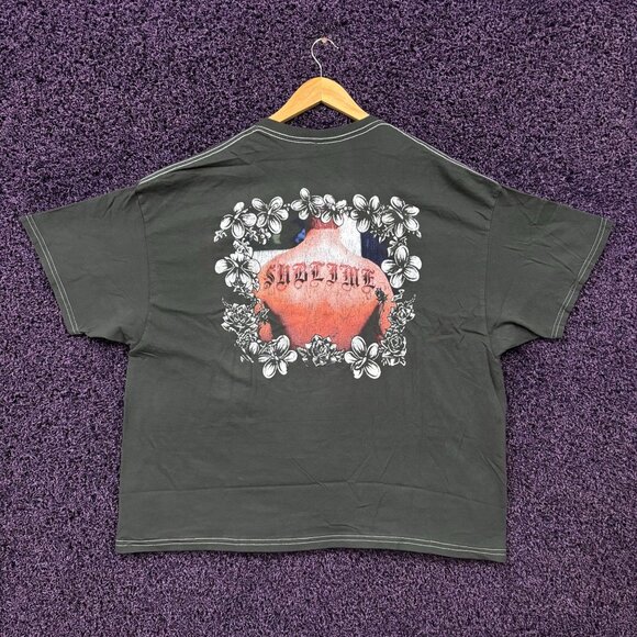 Sublime Self-titled Album Cover Art Oversized Band T-Shirt L - Picture 1 of 4